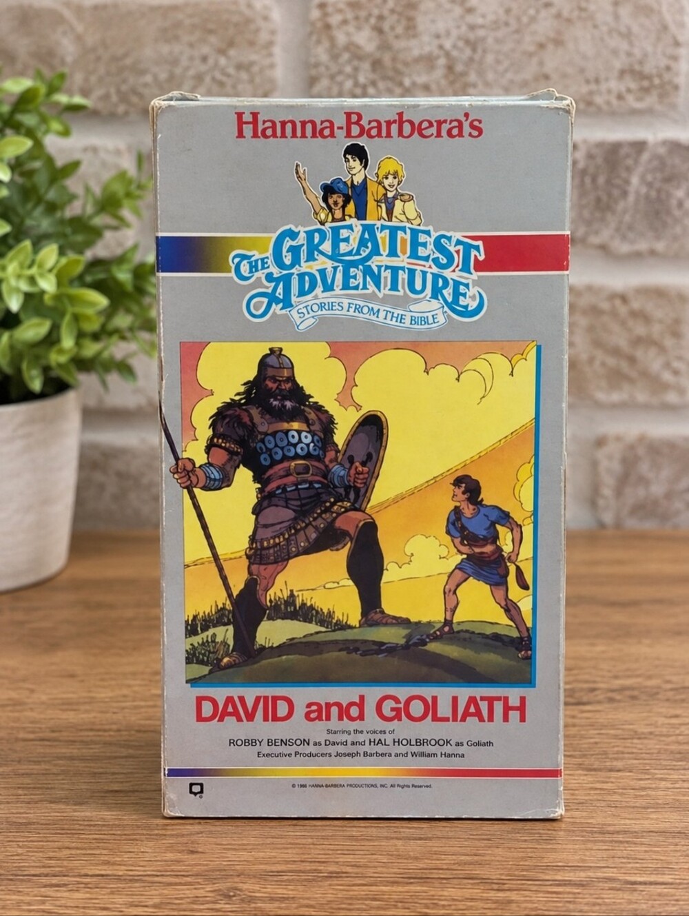 1986 VHS  Hanna-Barbera “David & Goliath”The Greatest Adventure